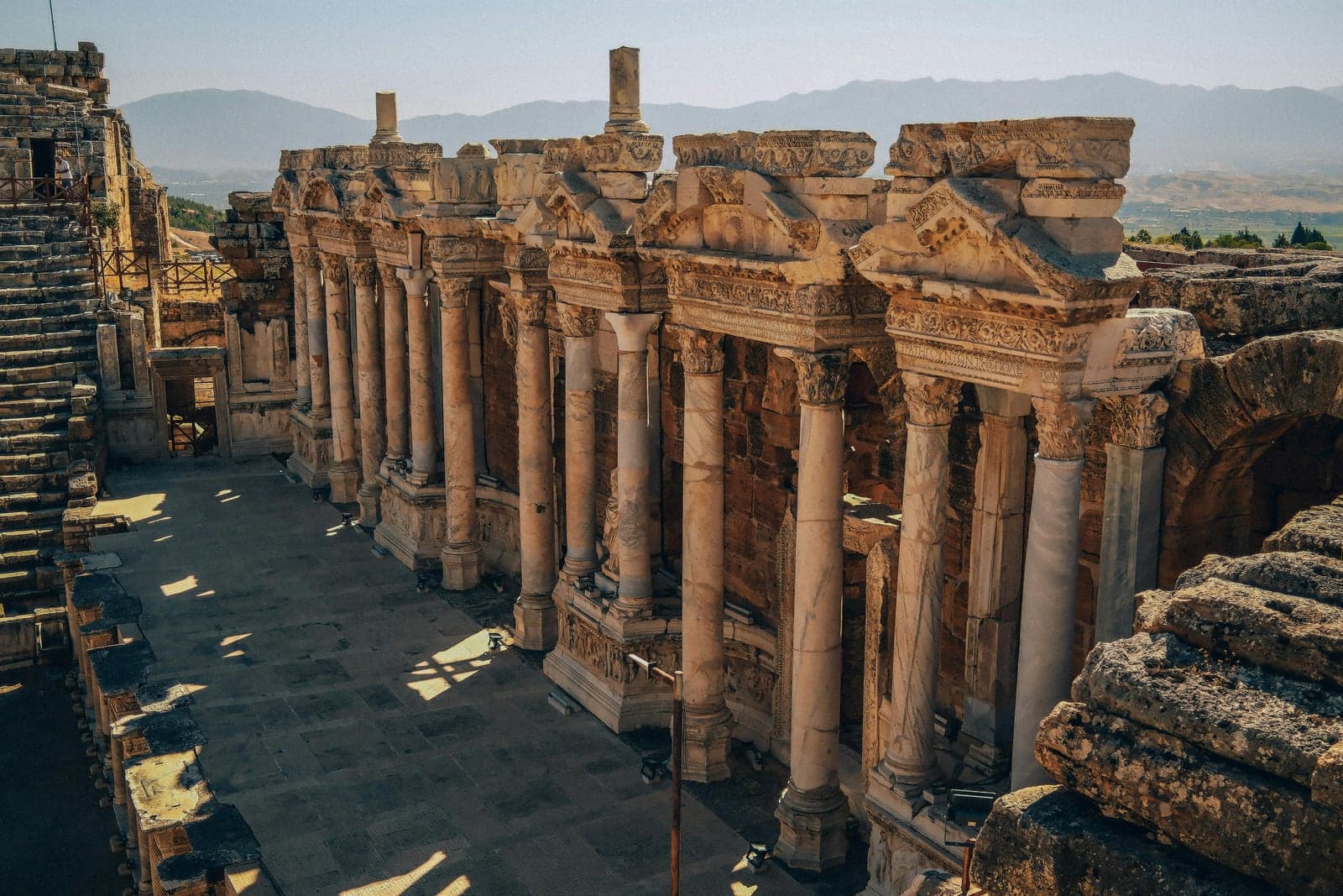 Ruinas del teatro Romano - Éfeso - Turquía