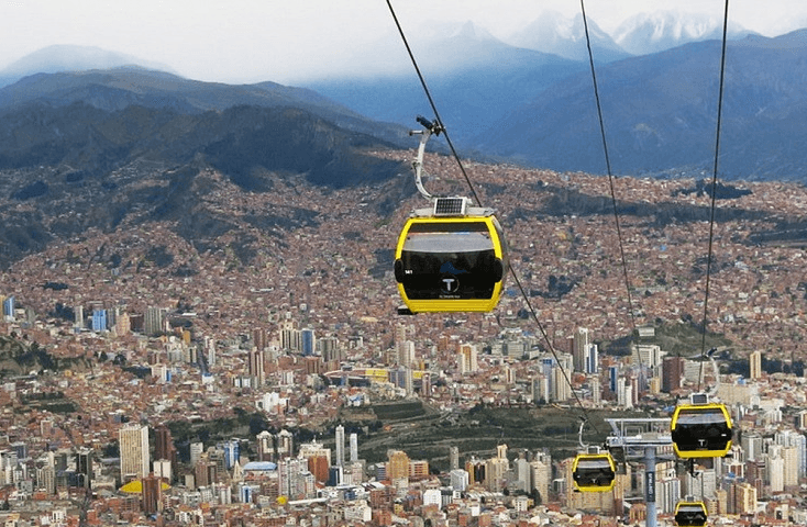 Cable Car - La Paz - Bolivia