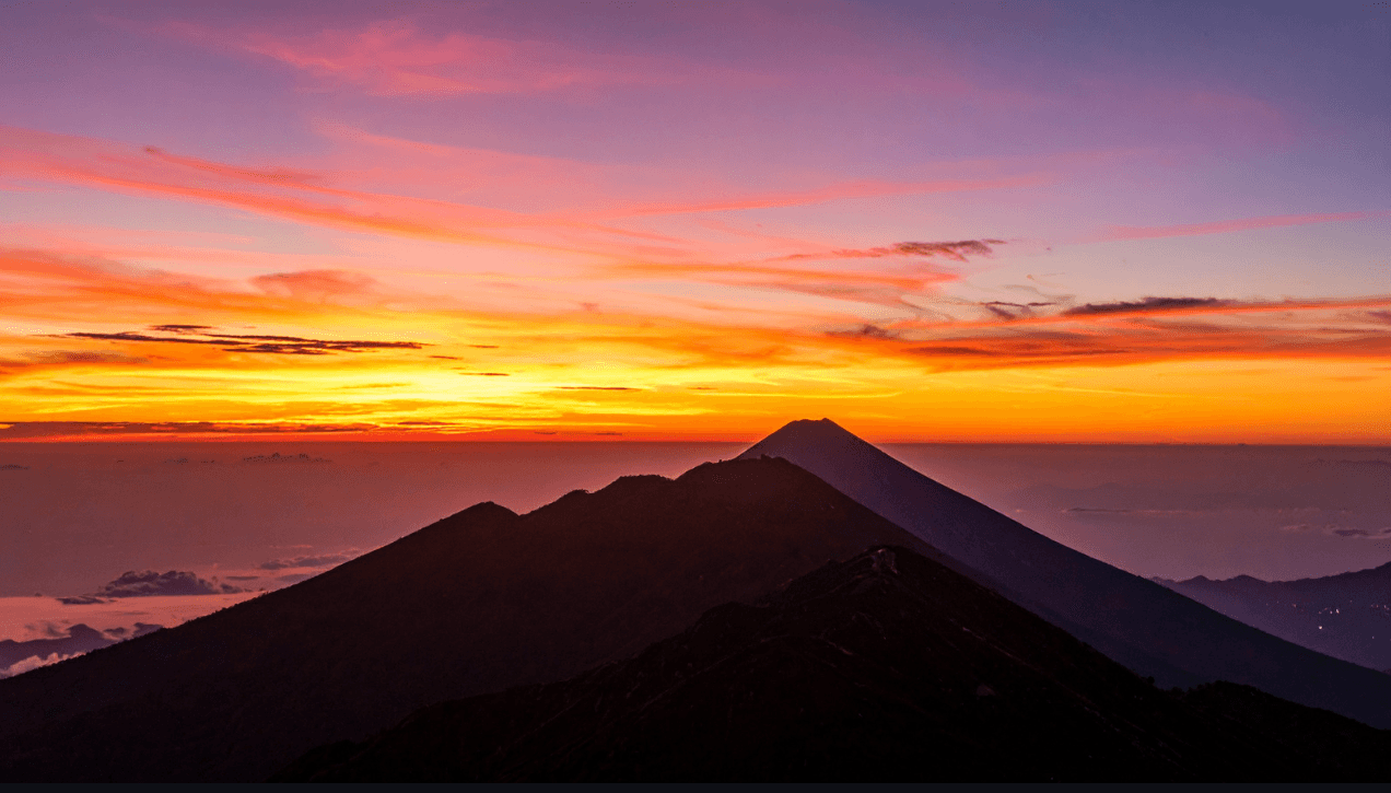 Amanecer Volcán Acatenango - Guatemala